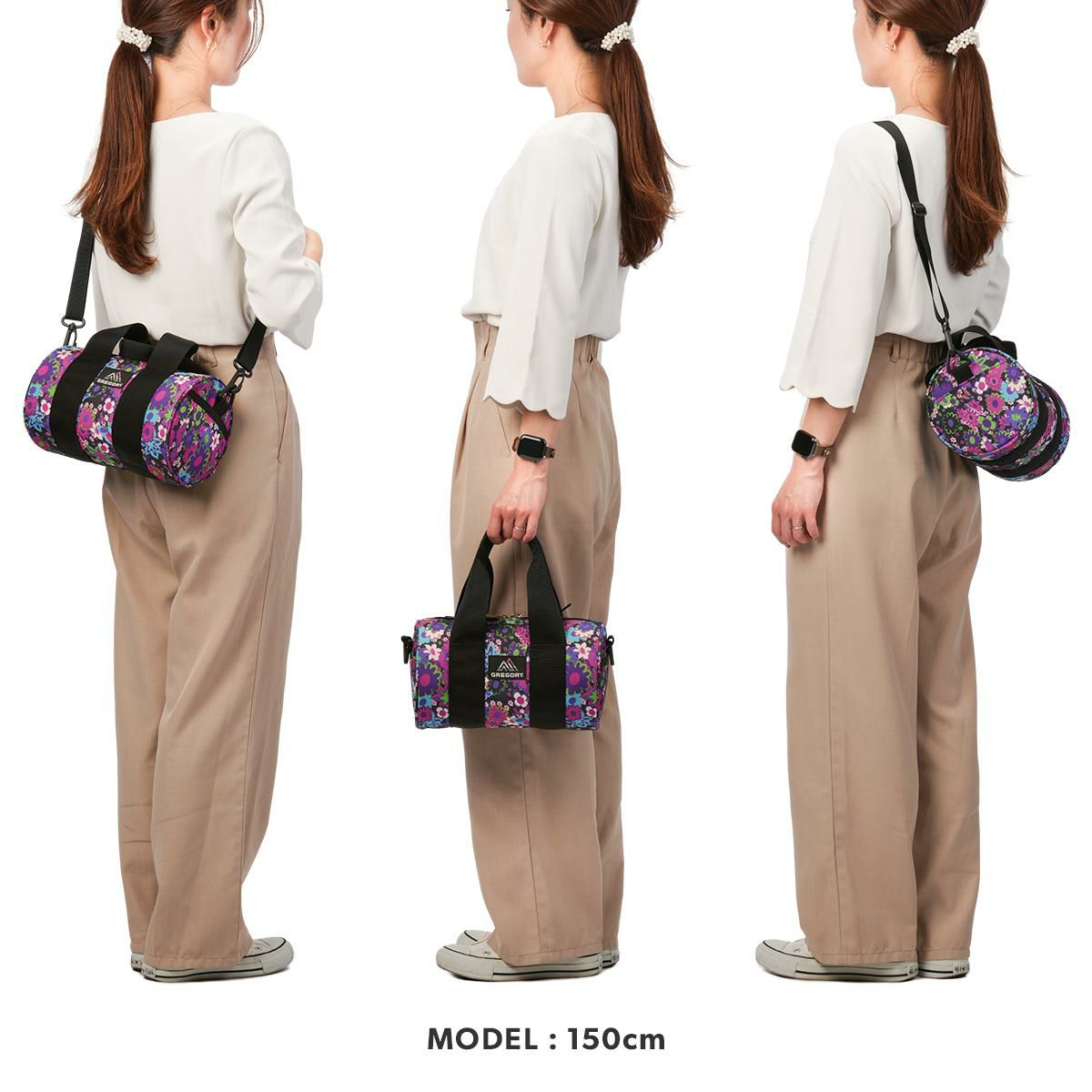 グレゴリー WILD FLOWER PURPLE ショルダーバッグ GREGORY wfp-drum-mini