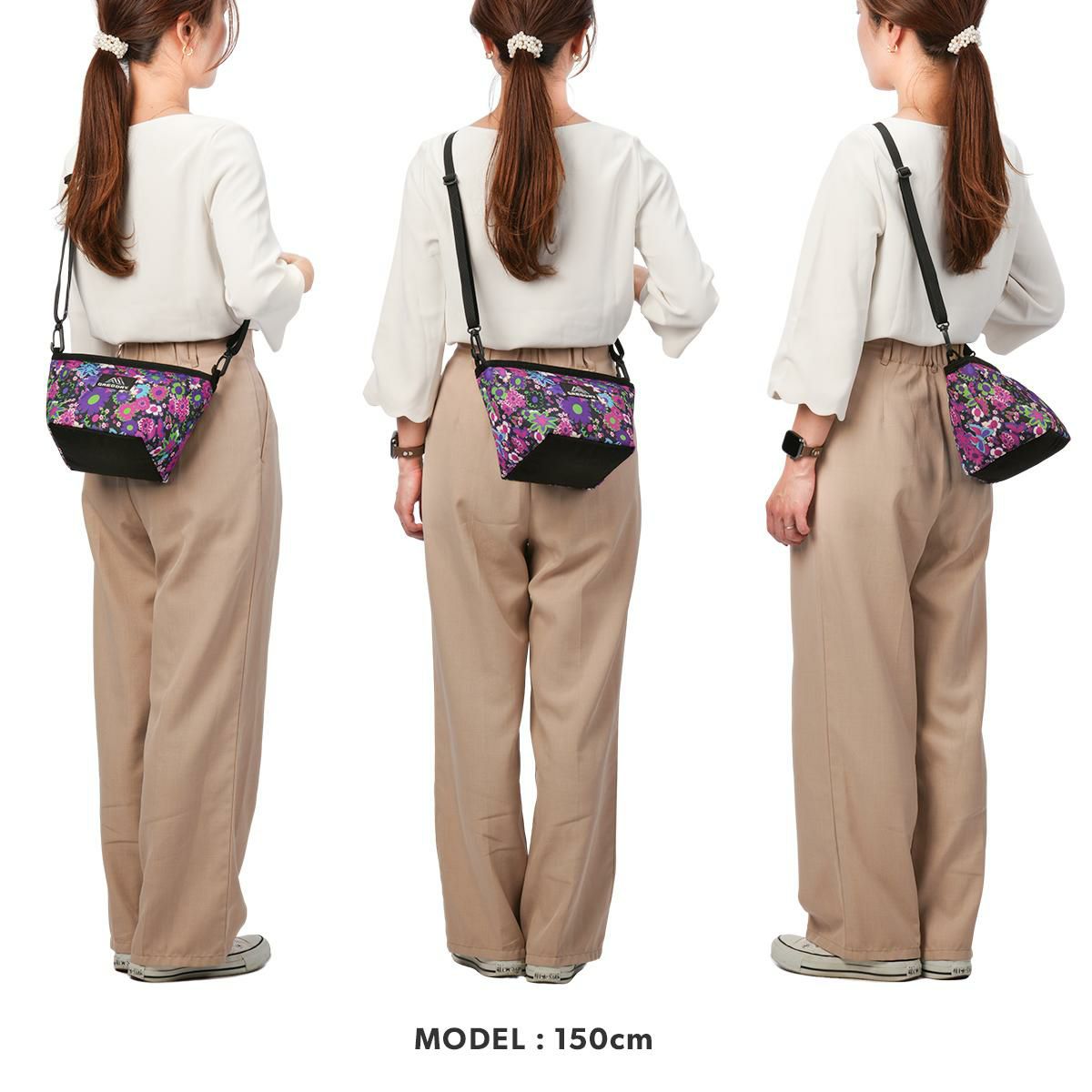 グレゴリー WILD FLOWER PURPLE ショルダーバッグ GREGORY wfp-e-shoulder