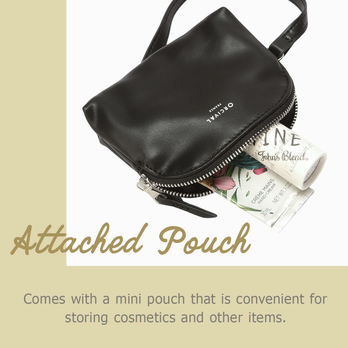 オーシバル  ショルダーバッグ ORCIVAL hbt-purse-bag