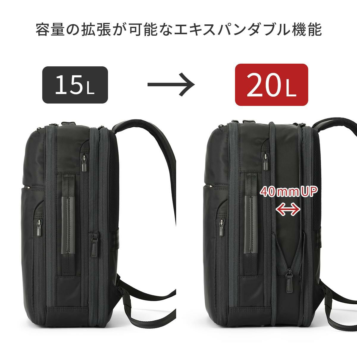 エース ジーンレーベル ガジェタブルR ビジネスリュック ace.GENE LABEL gene-68007