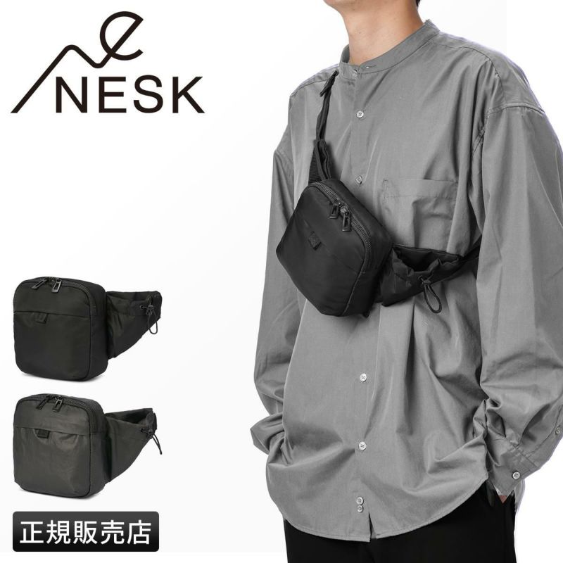 KNOSIS ブラック ボディバッグ KNOSIS ブラック ボディバッグ