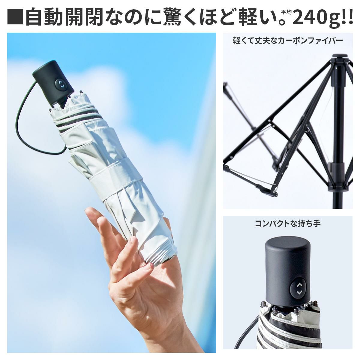 バグスロウ×アンベル ベリカル ヒートブロック 折りたたみ傘 晴雨兼用 自動開閉 AMVEL HEATBLOCK VERYKAL bugSlaw A1569