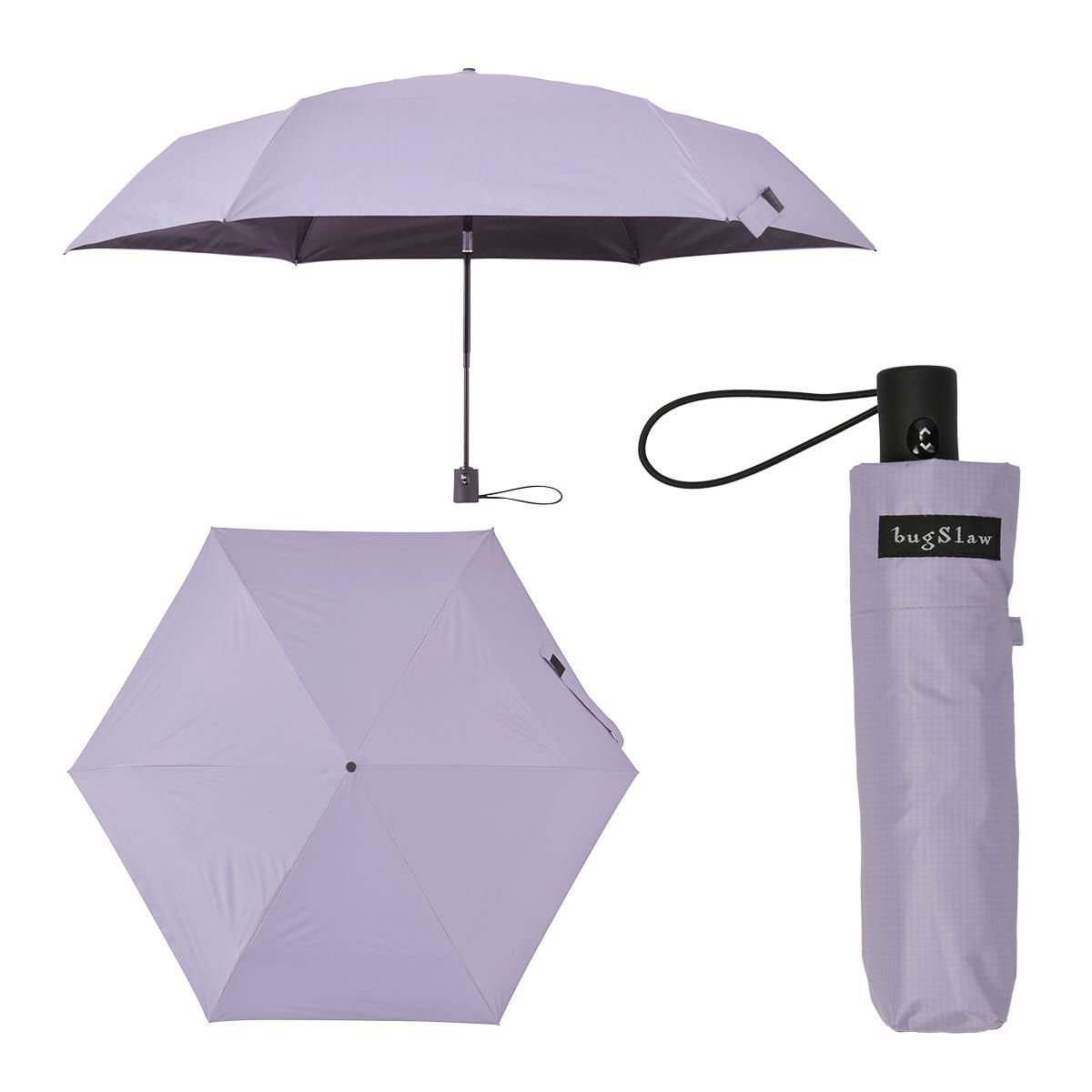 バグスロウ×アンベル ベリカル ヒートブロック 折りたたみ傘 晴雨兼用 自動開閉 AMVEL HEATBLOCK VERYKAL bugSlaw A1569
