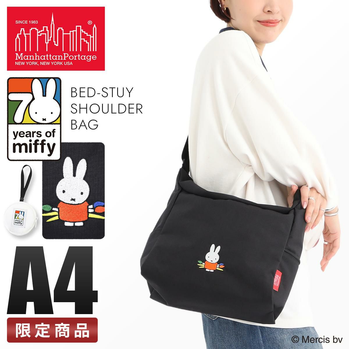 マンハッタンポーテージ ミッフィー ショルダーバッグ Manhattan Portage mp6041mf70