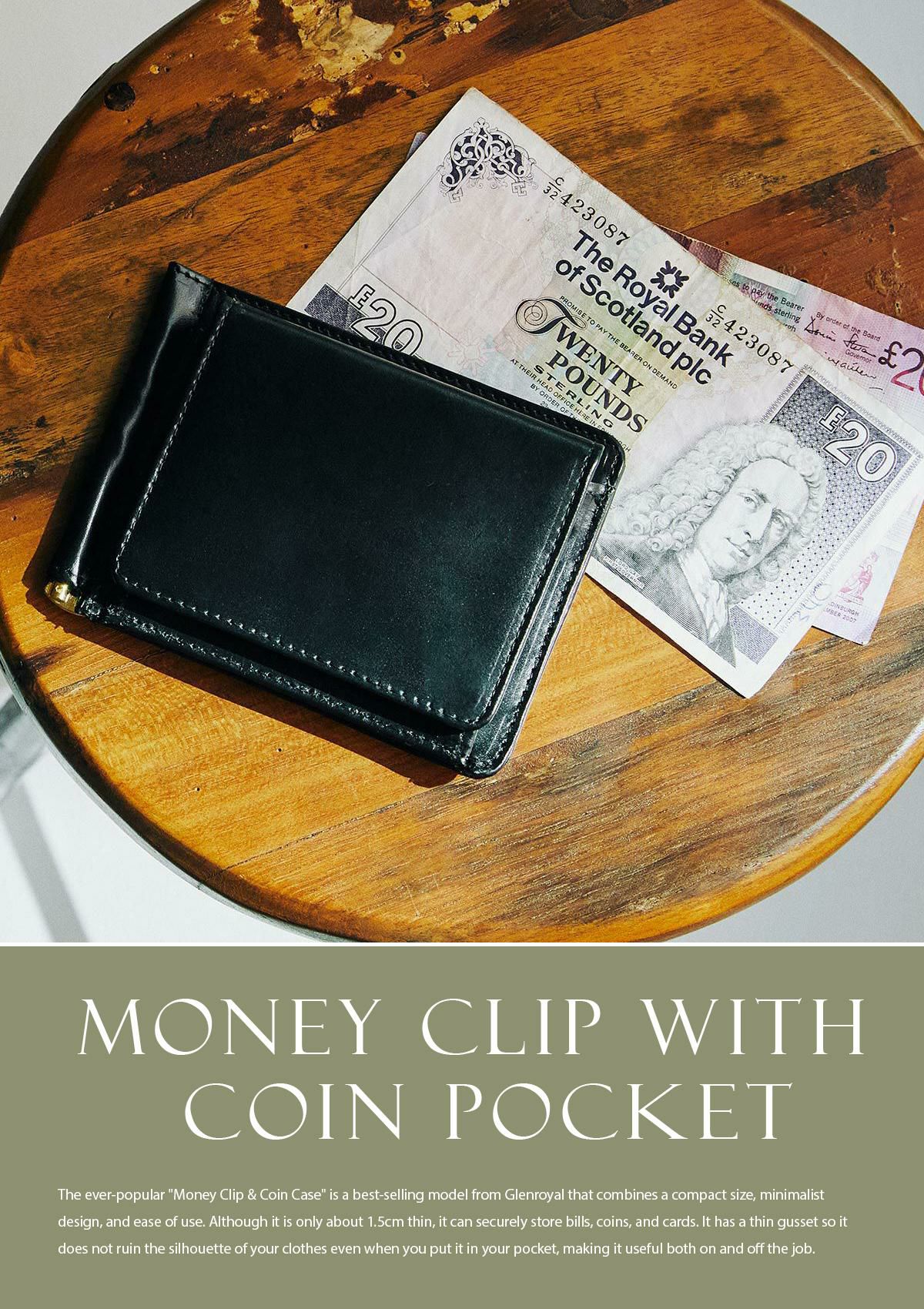 グレンロイヤル  マネークリップ GLENROYAL 03-6164