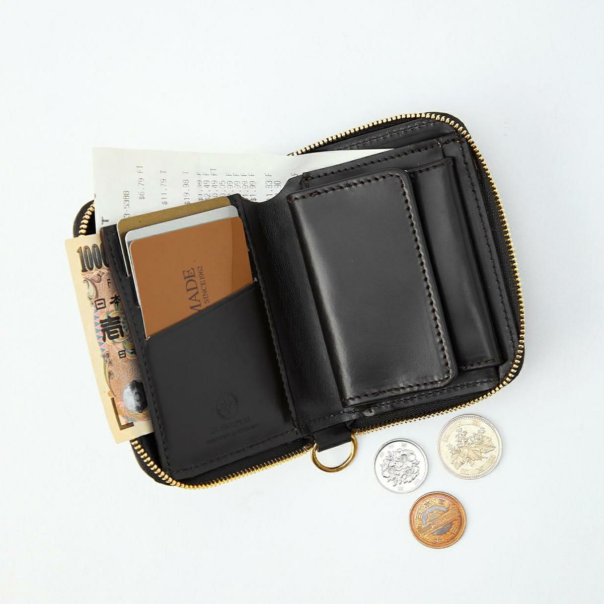 グレンロイヤル  二つ折り財布 GLENROYAL 03-5814