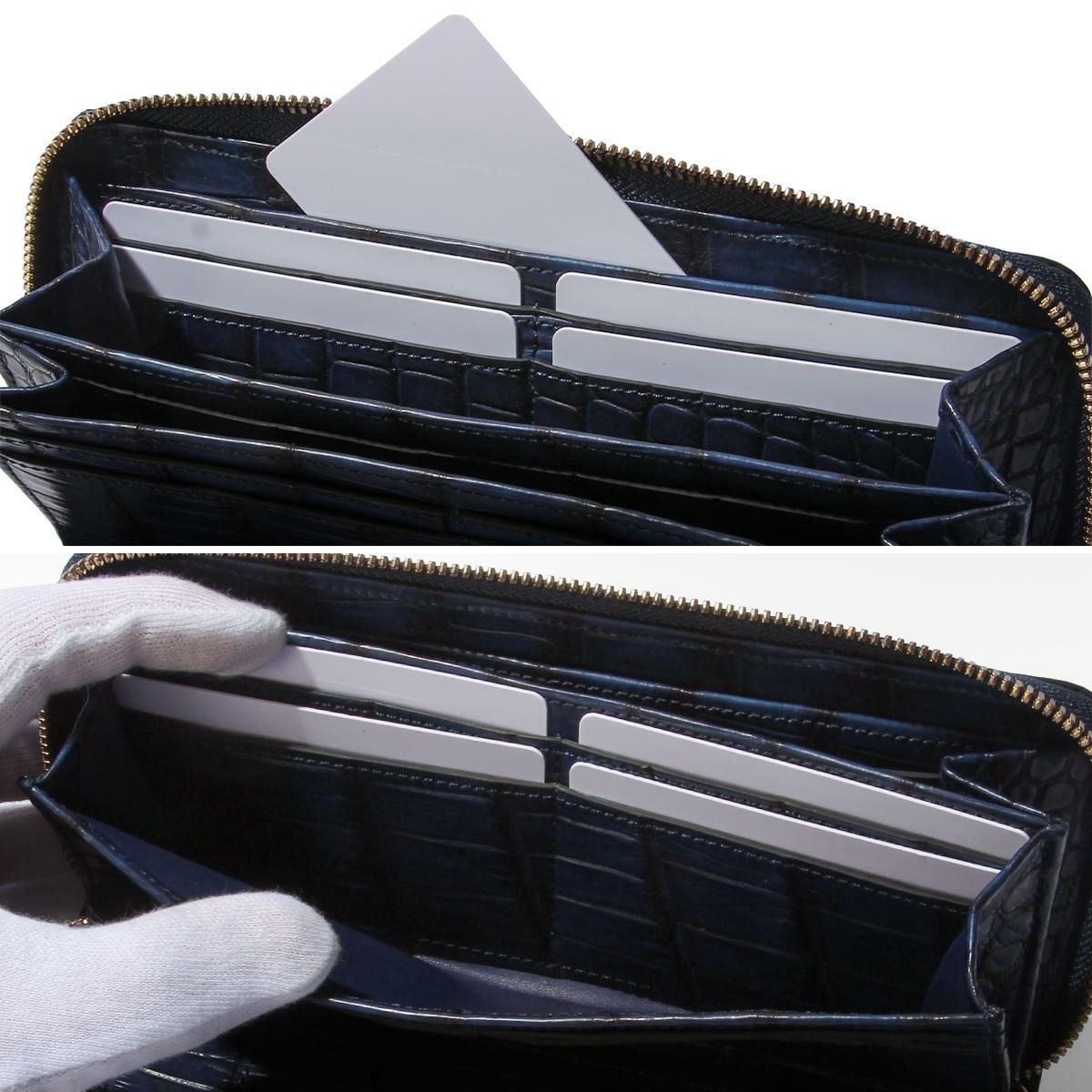 スロウ crocodile 長財布 SLOW so910r