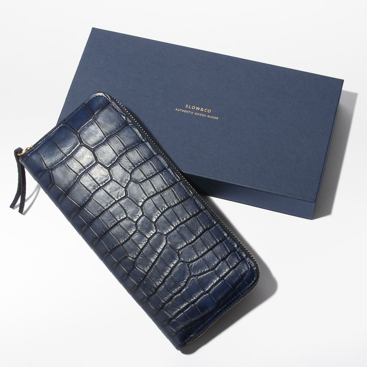 スロウ crocodile 長財布 SLOW so910r