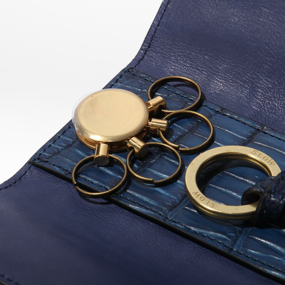 スロウ crocodile キーケース キーホルダー SLOW so915r