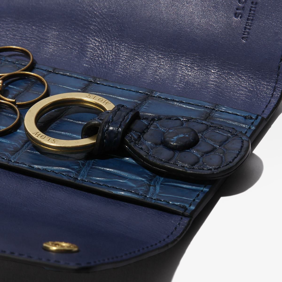 スロウ crocodile キーケース キーホルダー SLOW so915r