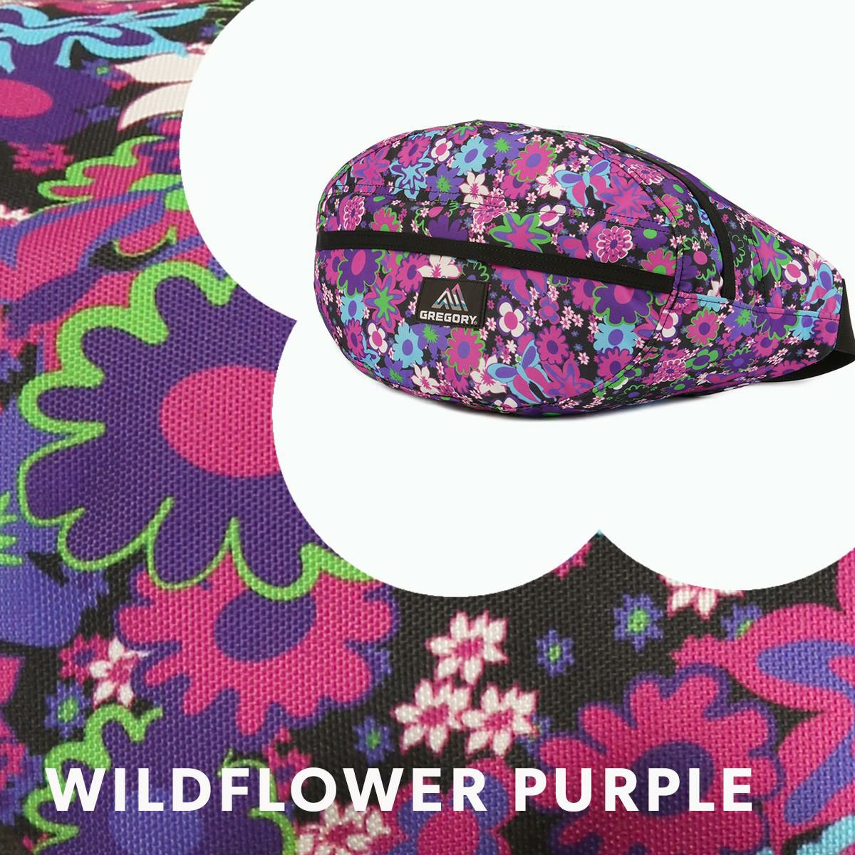 グレゴリー WILD FLOWER PURPLE ウエストバッグ GREGORY wfp-tailmate-s