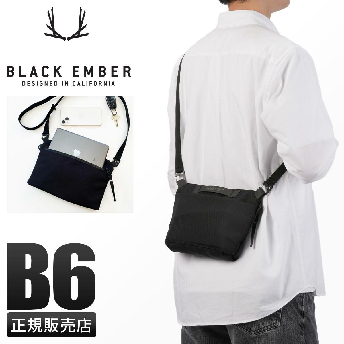 正規取扱店】ブラックエンバー SACOCHE EMBER TEX サコッシュ