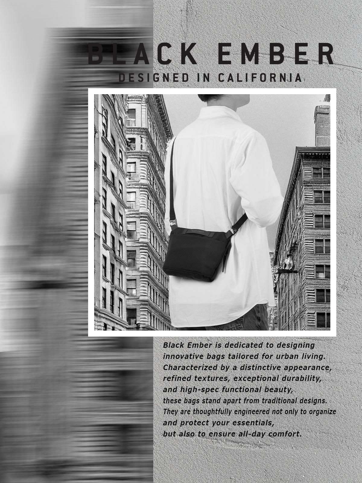 ブラックエンバー SACOCHE EMBER TEX サコッシュ BLACK EMBER be-7225009