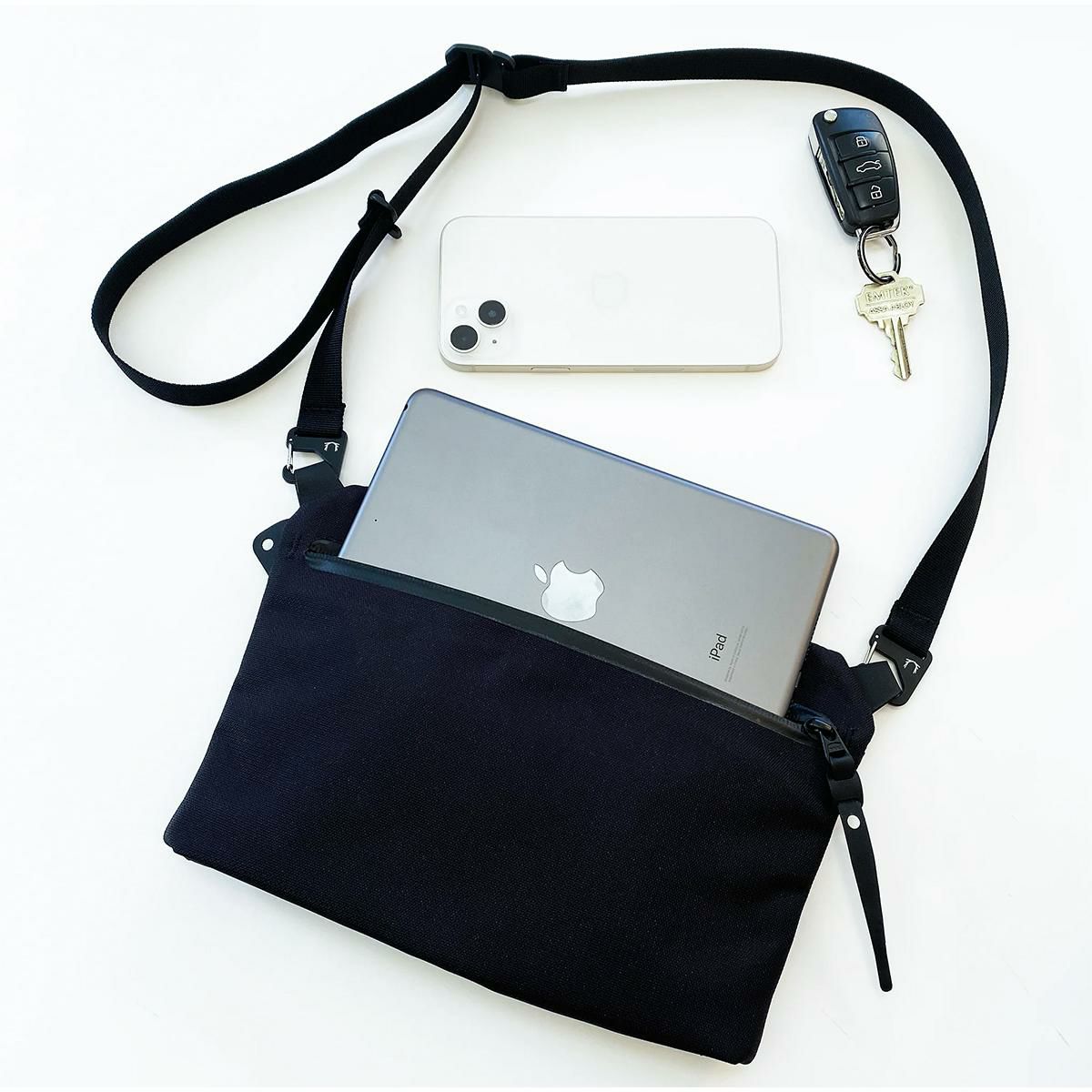 ブラックエンバー SACOCHE EMBER TEX サコッシュ BLACK EMBER be-7225009