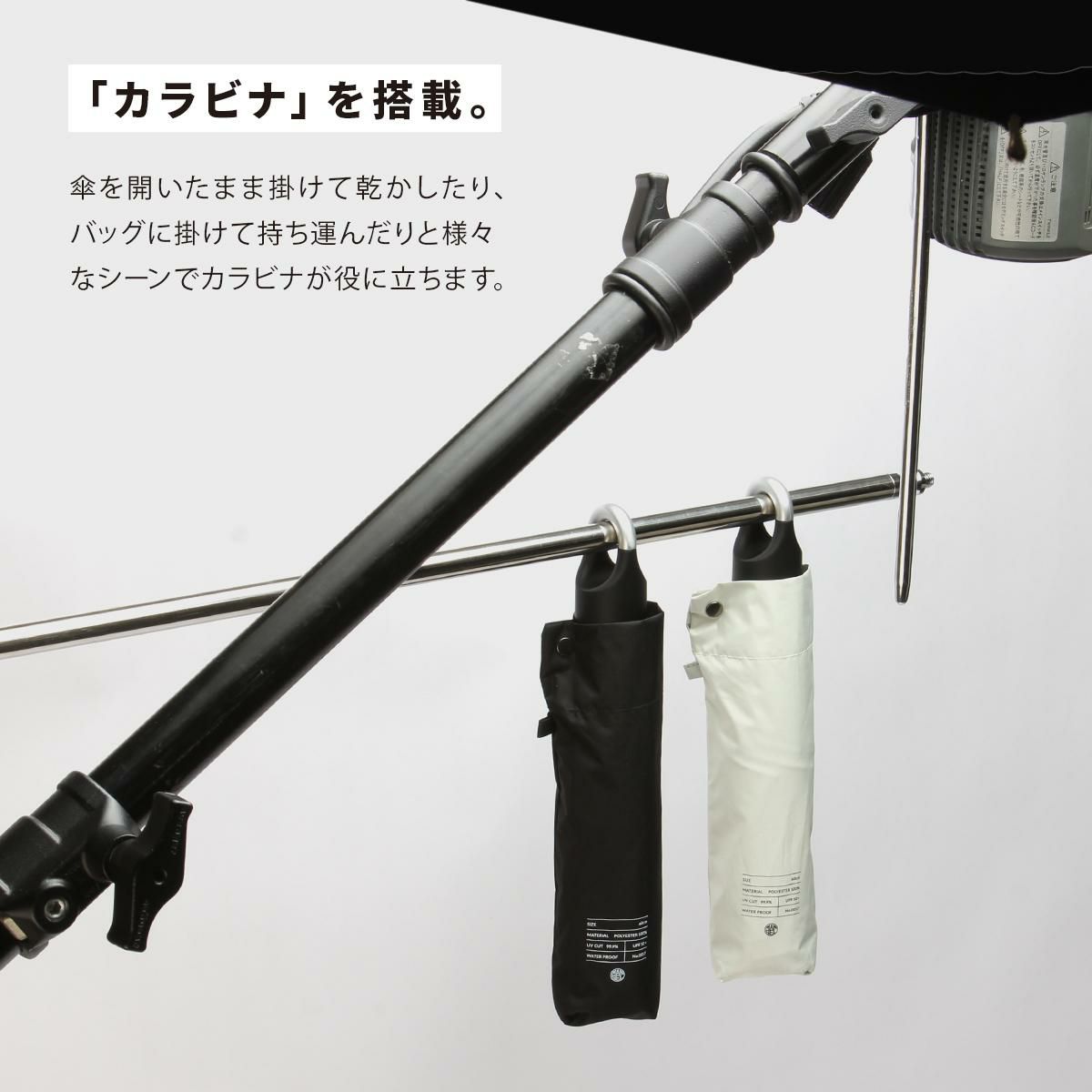 [公式] マンセル 折りたたみ傘 晴雨兼用 mansel-0017