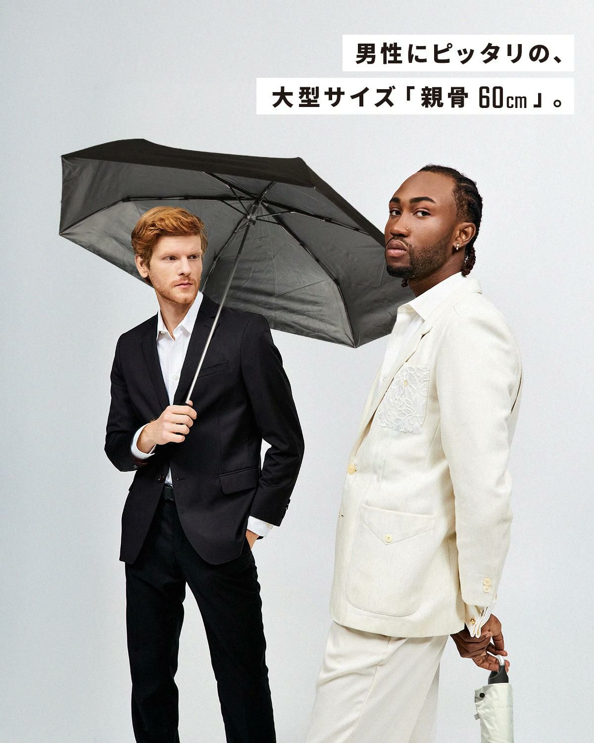 [公式] マンセル 折りたたみ傘 晴雨兼用 mansel-0017