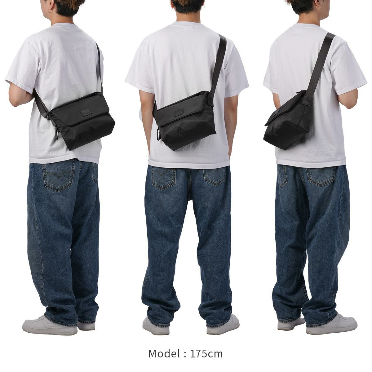 マンハッタンポーテージ ブラックレーベル ツイルナイロン メッセンジャーバッグ Manhattan Portage BLACK LABEL mp2600ltwlbl-tb