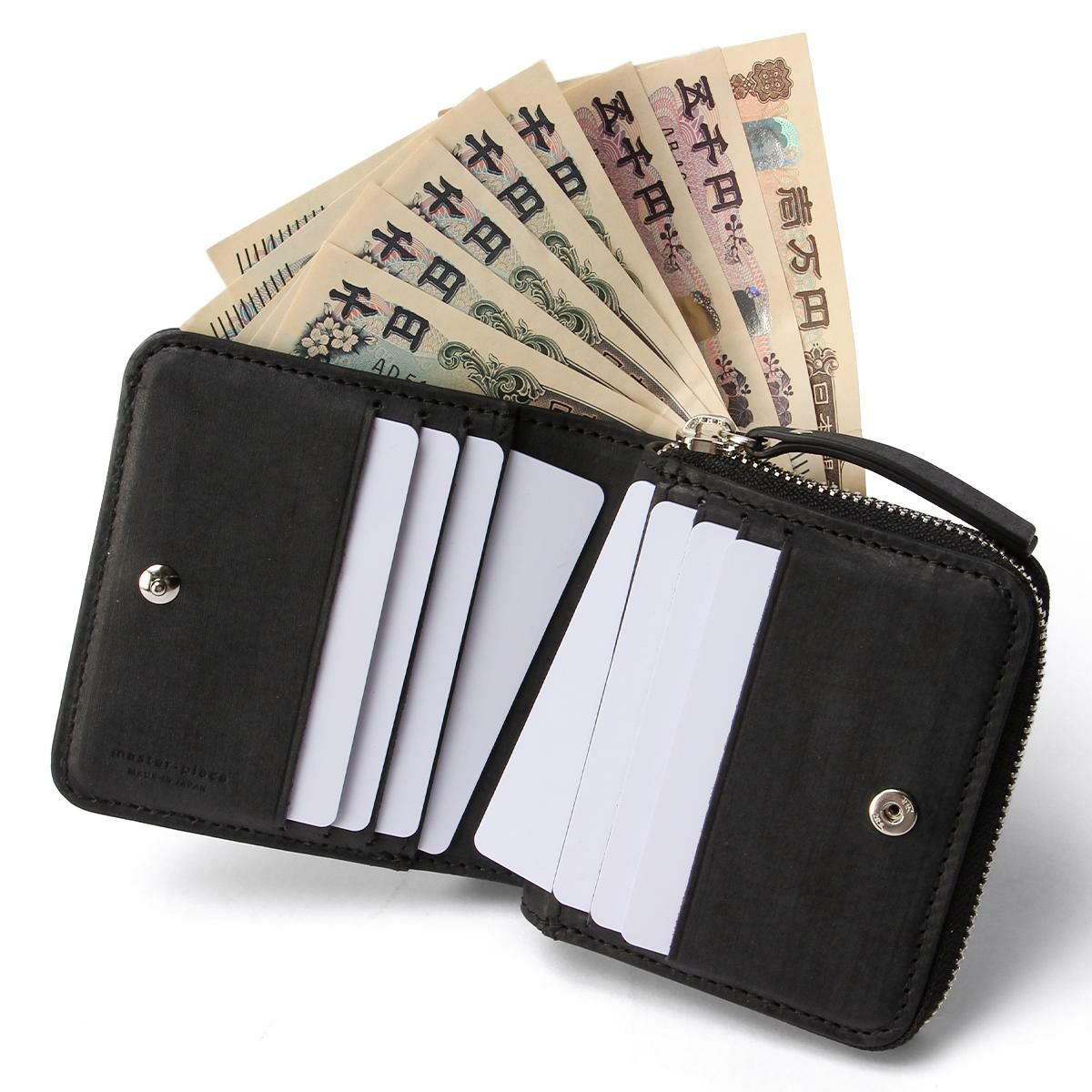 マスターピース Sand 二つ折り財布 master-piece mspc-04282