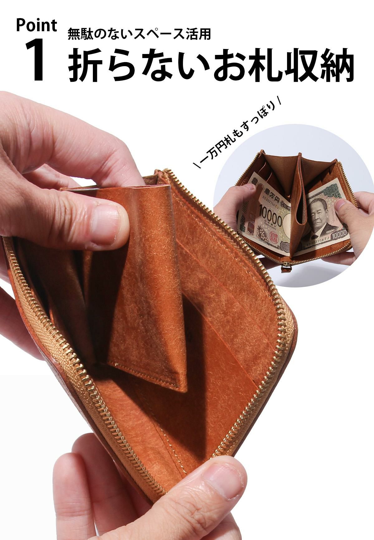 ゼタ プエブロ 二つ折り財布 Zetta zetta-002pb