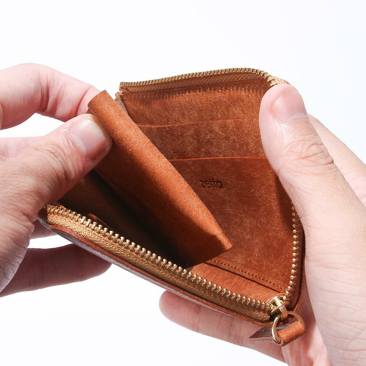 ゼタ プエブロ 二つ折り財布 Zetta zetta-002pb