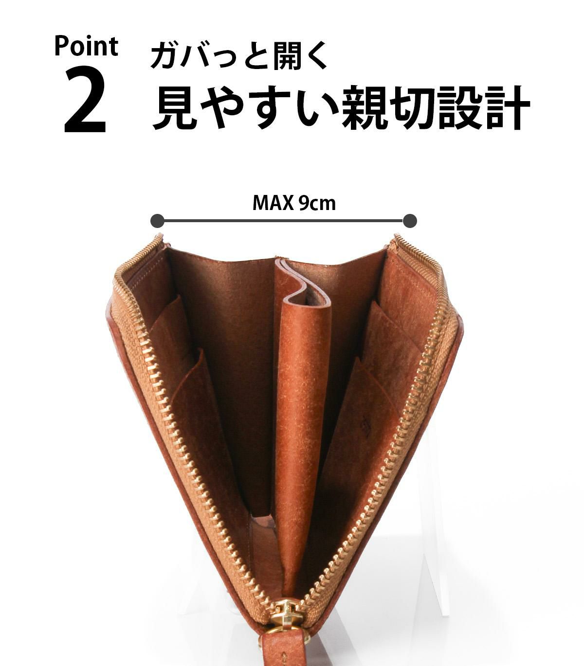 ゼタ プエブロ 二つ折り財布 Zetta zetta-002pb