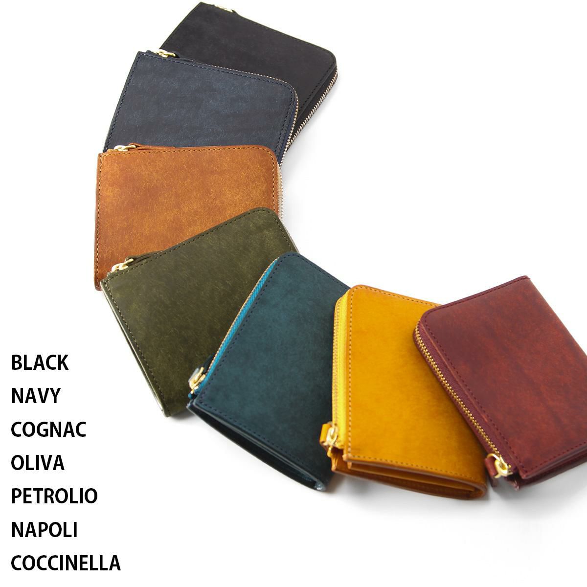 ゼタ プエブロ 二つ折り財布 Zetta zetta-002pb