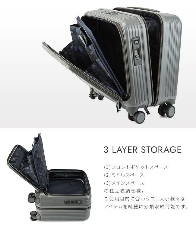 イノベーター エクストリームジャーニー スーツケース inovator inv20-2