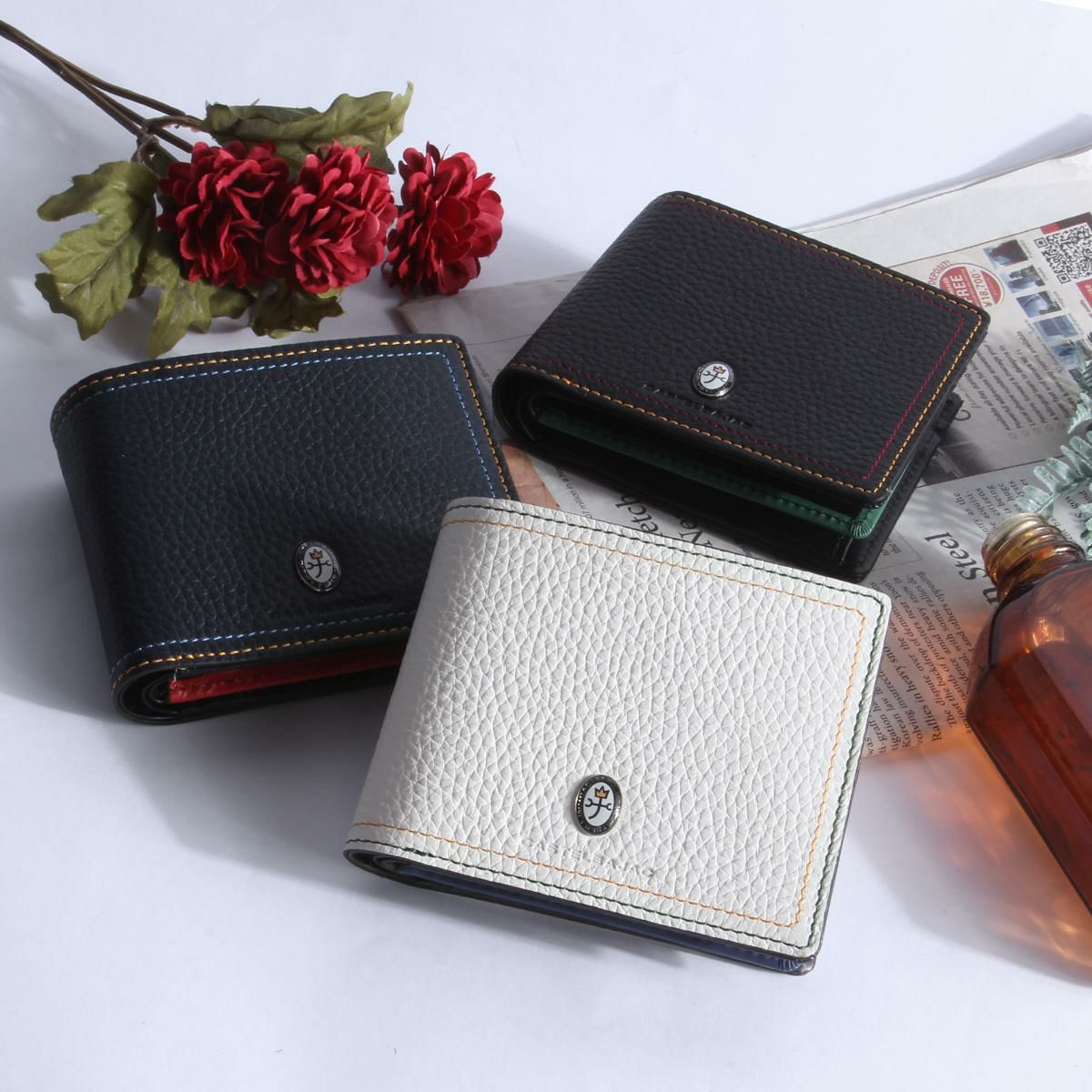 カステルバジャック スレッド 二つ折り財布 CASTELBAJAC cb-036623