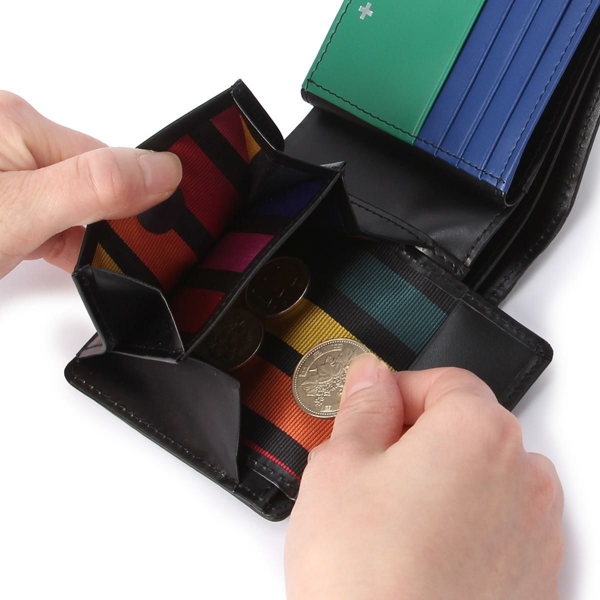 カステルバジャック スレッド 二つ折り財布 CASTELBAJAC cb-036623