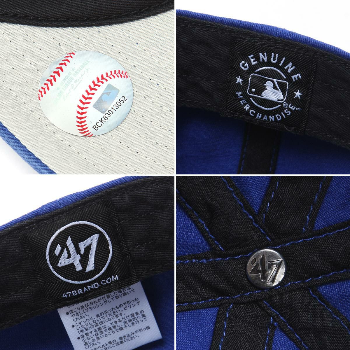 フォーティーセブン 47 CLEAN UP 帽子 47 br47cleanup-d