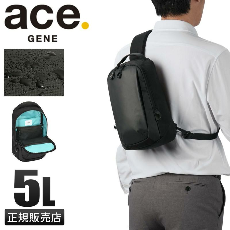 エース ジーンレーベル ラグレンティスクロス ボディバッグ ace