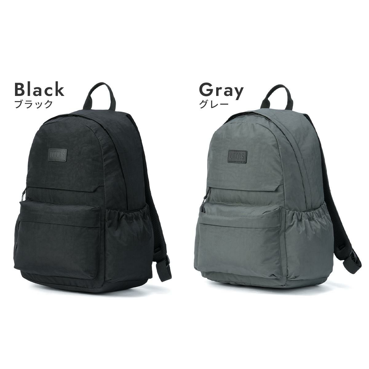 ユニオンシックス ポリエスター リュック UNION.6 WRINKLED NYLON D3