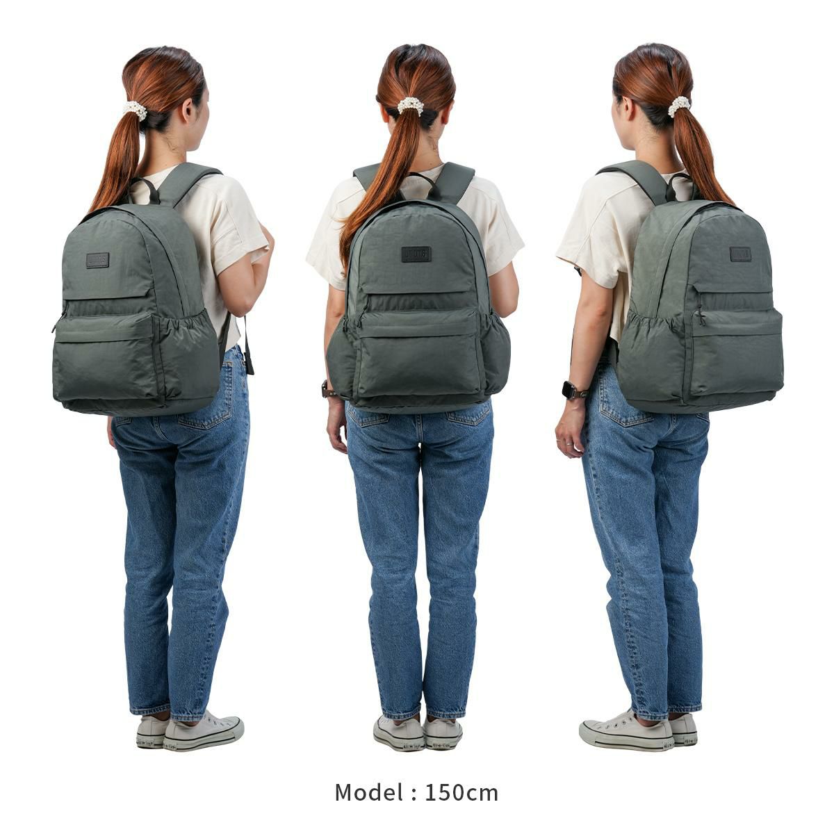 ユニオンシックス ポリエスター リュック UNION.6 WRINKLED NYLON D3