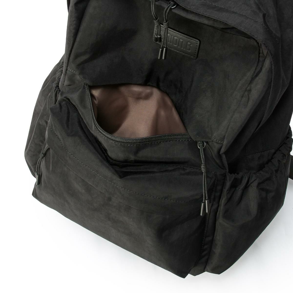 ユニオンシックス ポリエスター リュック UNION.6 WRINKLED NYLON D3