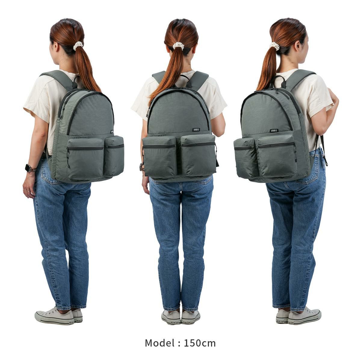 ユニオンシックス ポリエスター リュック UNION.6 WRINKLED NYLON D4