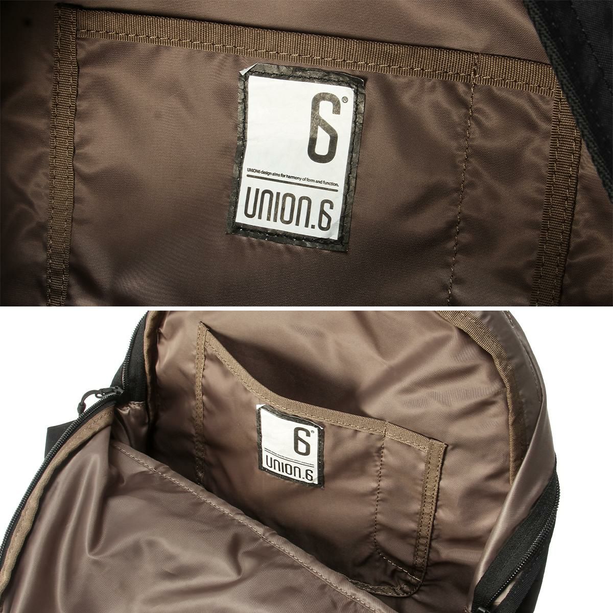 ユニオンシックス ポリエスター リュック UNION.6 WRINKLED NYLON D4