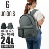 ユニオンシックス ポリエスター リュック UNION.6 WRINKLED NYLON D4