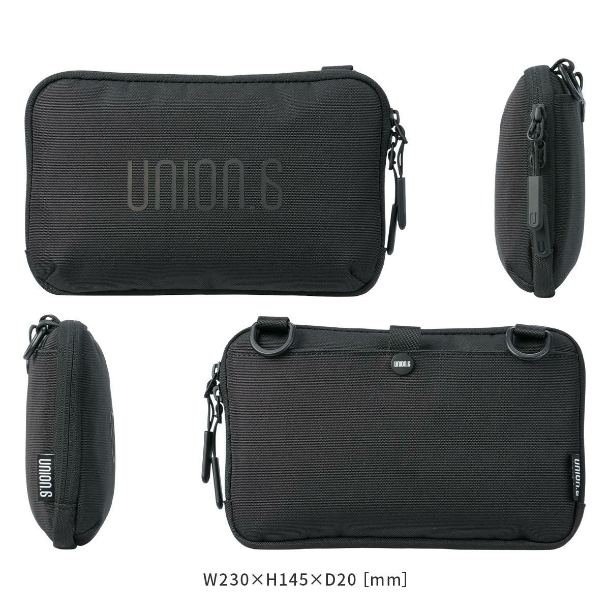 ユニオンシックス ポリエスター ショルダーバッグ UNION.6 POLYESTER UNION6