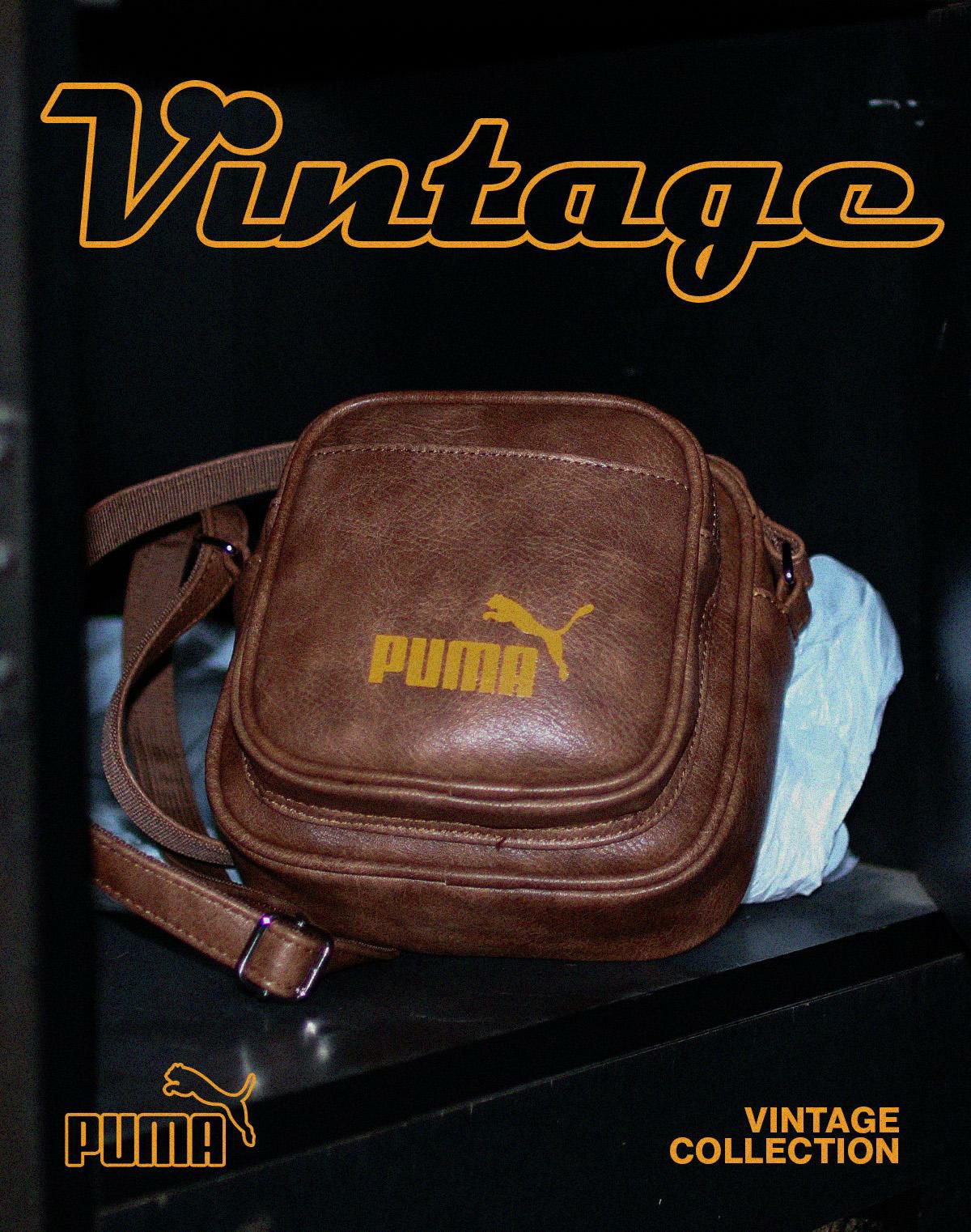 プーマ ヴィンテージコレクション ショルダーバッグ PUMA Vintage collection j20324