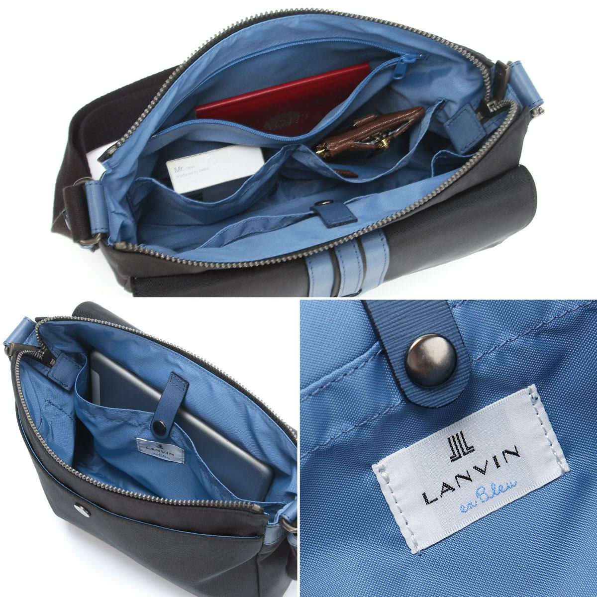 ランバンオンブルー ドロップ ショルダーバッグ LANVIN en Bleu 588111
