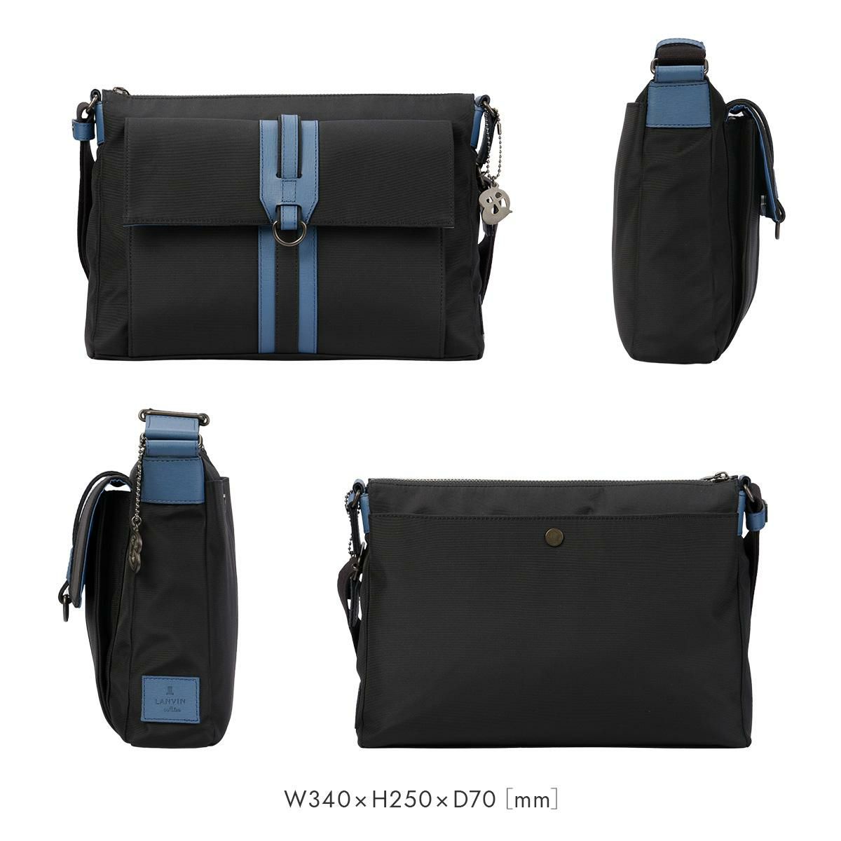 ランバンオンブルー ドロップ ショルダーバッグ LANVIN en Bleu 588112