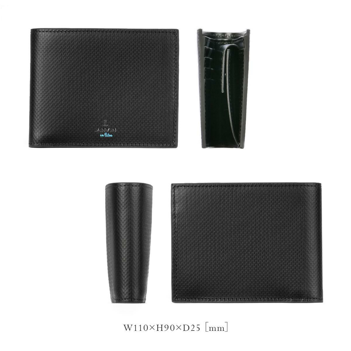 ランバンオンブルー ワグラム2 二つ折り財布 LANVIN en Bleu wagram2 504613