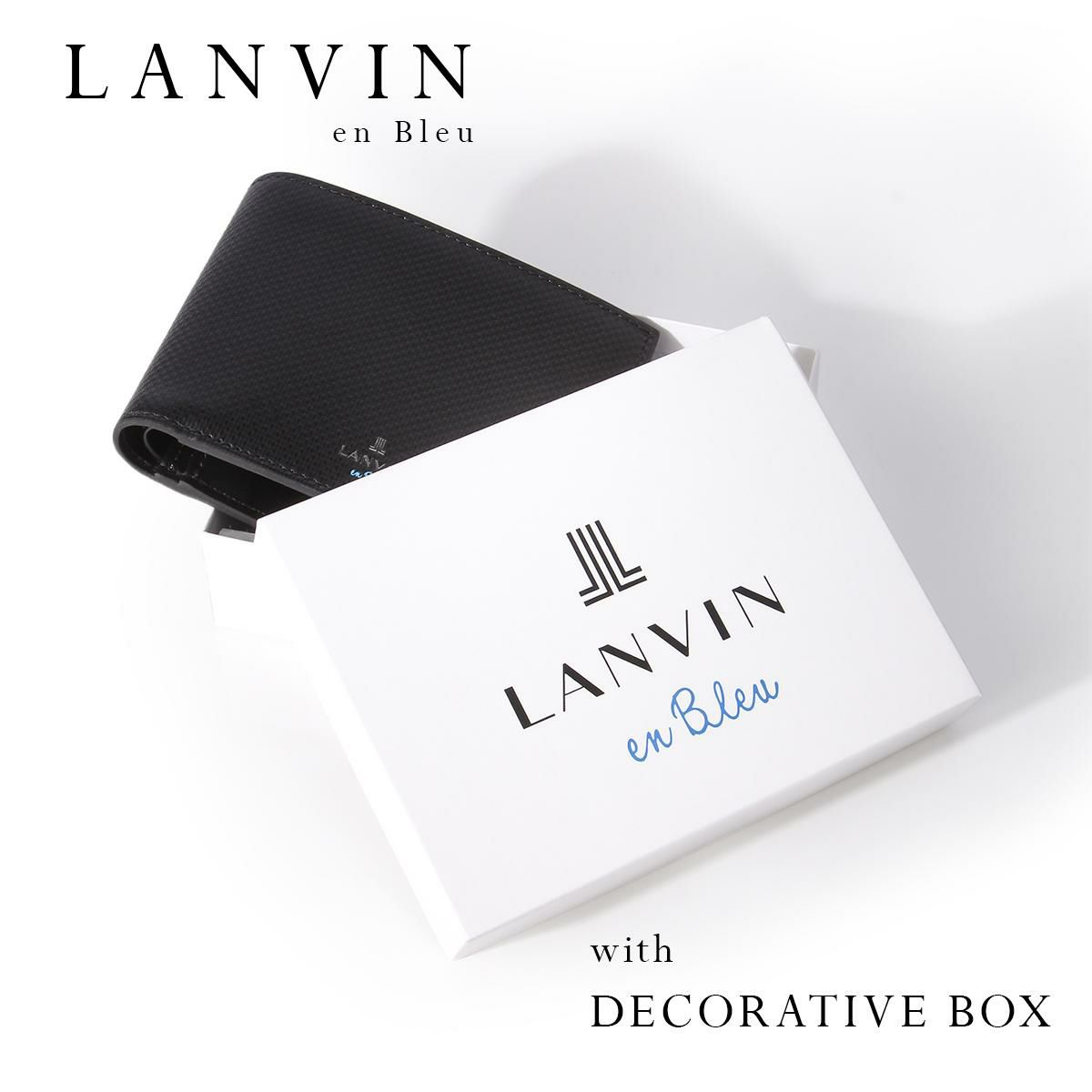 ランバンオンブルー ワグラム2 二つ折り財布 LANVIN en Bleu wagram2 504613