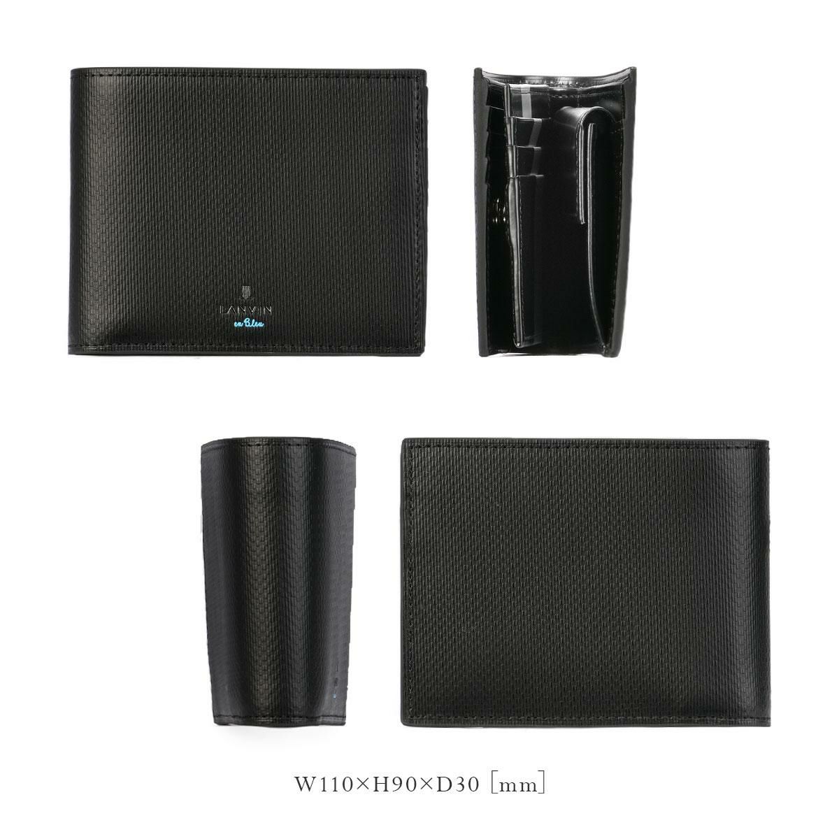 ランバンオンブルー ワグラム2 二つ折り財布 LANVIN en Bleu wagram2 504614