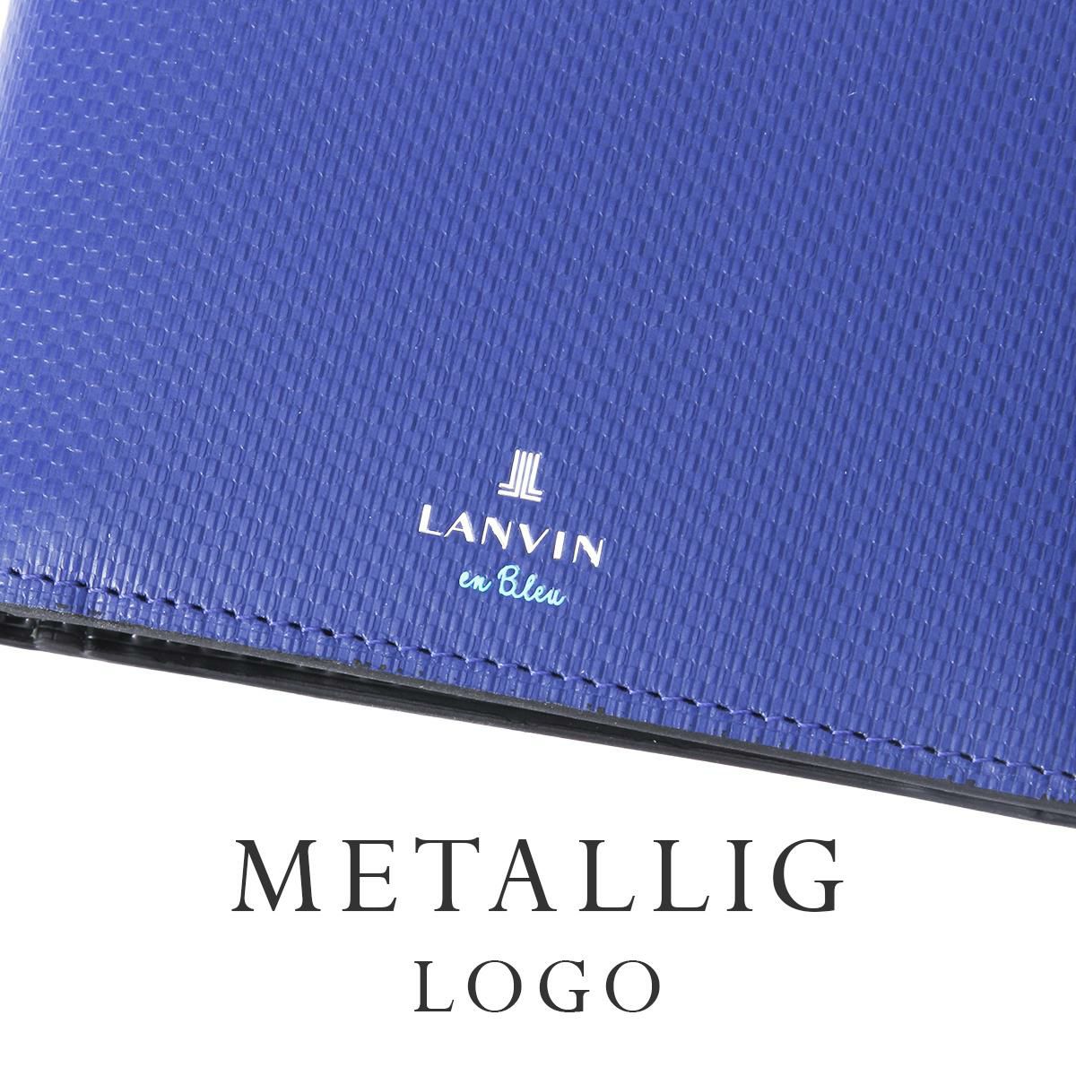 ランバンオンブルー ワグラム2 二つ折り財布 LANVIN en Bleu wagram2 504614