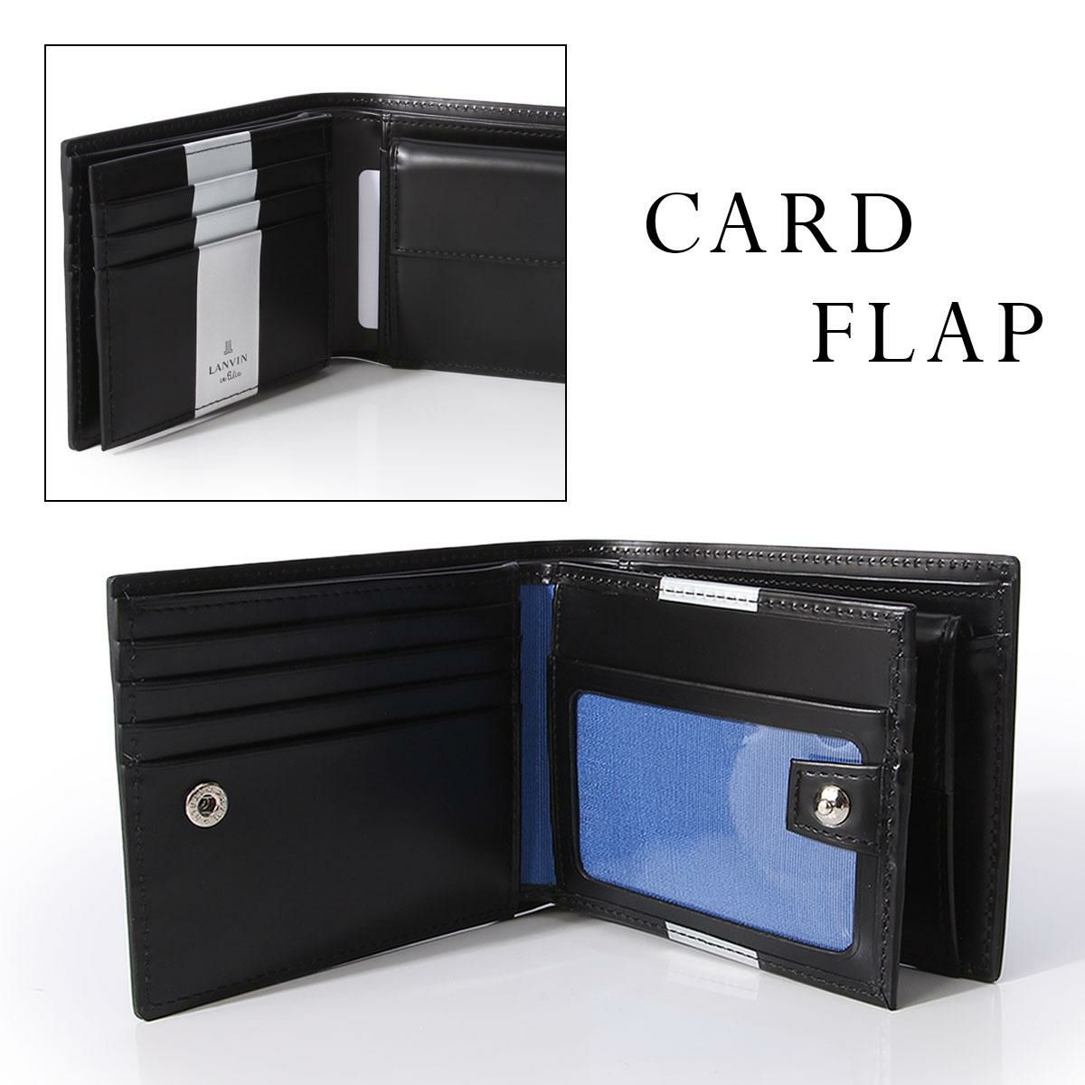 ランバンオンブルー ワグラム2 二つ折り財布 LANVIN en Bleu wagram2 504614