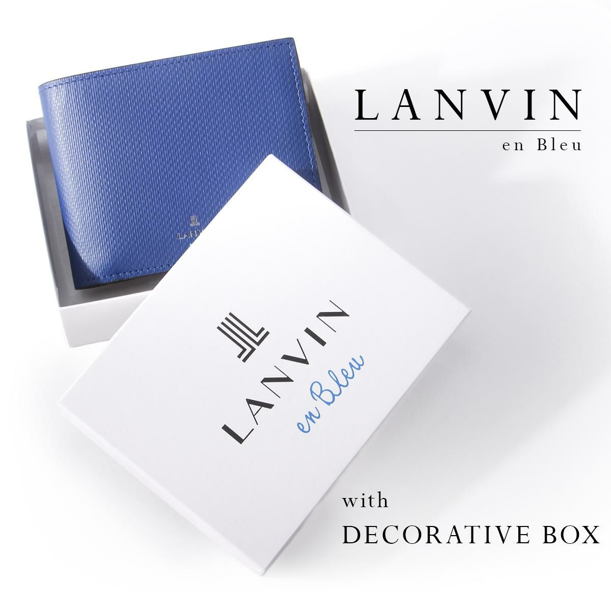 ランバンオンブルー ワグラム2 二つ折り財布 LANVIN en Bleu wagram2 504614