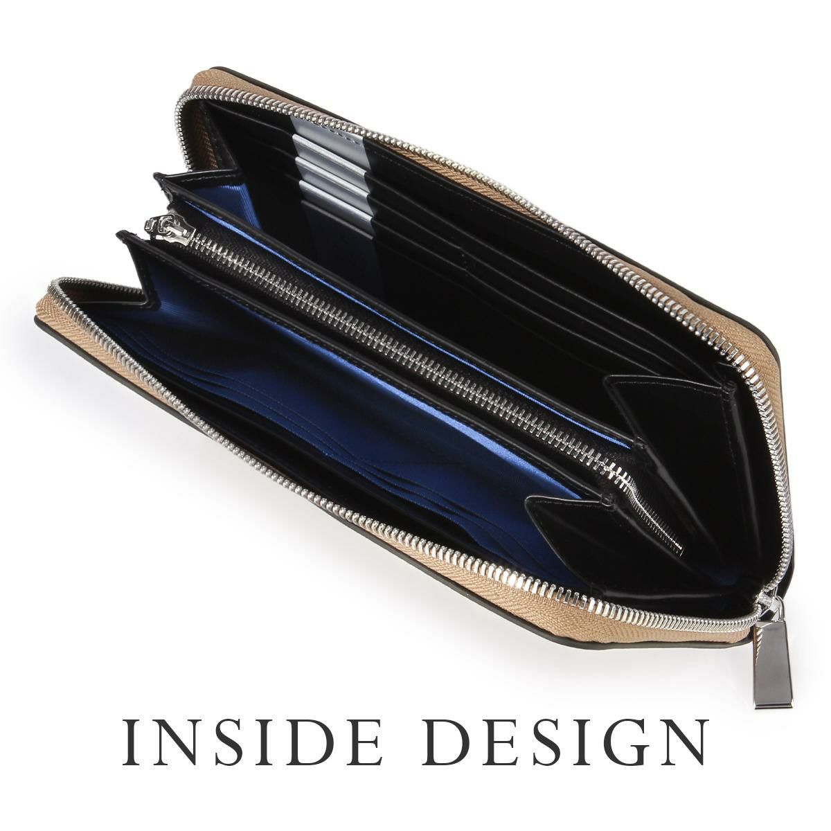 ランバンオンブルー ワグラム2 長財布 LANVIN en Bleu wagram2 504616