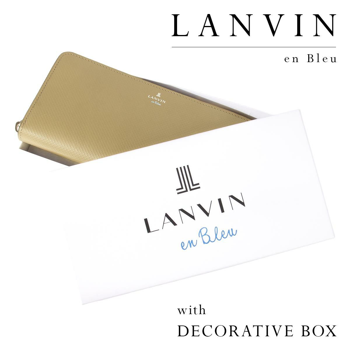 ランバンオンブルー ワグラム2 長財布 LANVIN en Bleu wagram2 504616