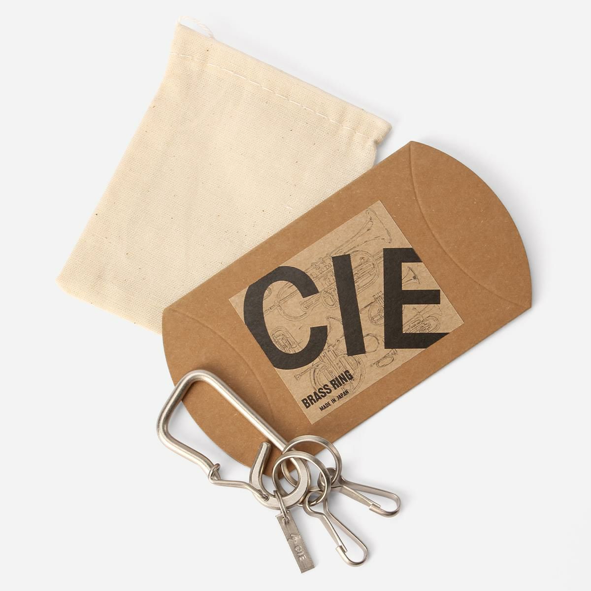 シー ブラスキーフォブ キーケース キーホルダー CIE BRASS KEY FOB cie-092304